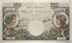 1000 Francs COMMERCE ET INDUSTRIE FRANCE 1944 F.39.10