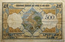 500 Francs AFARS ET ISSAS 1973 P.31 TB