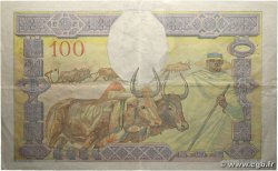100 Francs MADAGASCAR 1937 P.040 TTB+