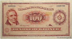 100 Kroner DINAMARCA 1962 P.046c SPL+