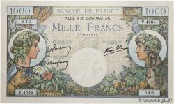 1000 Francs COMMERCE ET INDUSTRIE FRANCE 1944 F.39.12