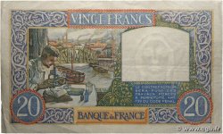 20 Francs TRAVAIL ET SCIENCE FRANCE 1940 F.12.09 TTB