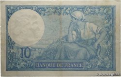 10 Francs MINERVE FRANCE 1916 F.06.01 TTB
