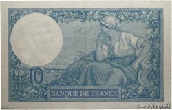 10 Francs MINERVE FRANCE 1917 F.06.02 TTB