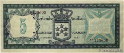 5 Gulden NETHERLANDS ANTILLES 1967 P.08a