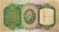 20 Escudos PORTUGAL 1951 P.153a B+