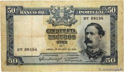50 Escudos PORTUGAL 1953 P.160