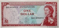 1 Dollar CARIBBEAN 1965 P.13d