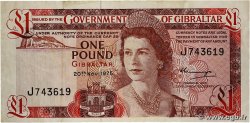 1 Pound GIBRALTAR 1975 P.20a