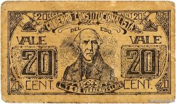 20 Centavos MEXICO Veracruz 1915 PS.1096 VF