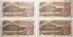 50 Schilling Lot AUTRICHE 1970 P.143a TB