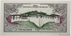 2 Ngultrum BHOUTAN 1986 P.13 NEUF