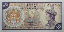 10 Ngultrum BHUTAN 1992 P.15b UNC-
