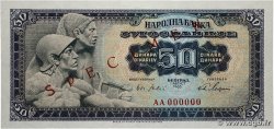 50 Dinara Spécimen YOUGOSLAVIE 1965 P.079s NEUF