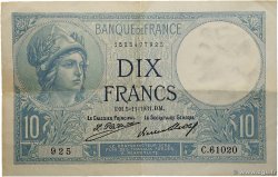 10 Francs MINERVE FRANCE 1931 F.06.15