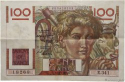 100 Francs JEUNE PAYSAN FRANCE 1949 F.28.24 VF+