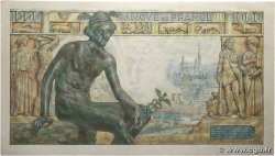 1000 Francs DÉESSE DÉMÉTER FRANCE 1943 F.40.25 SPL