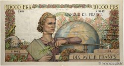10000 Francs GÉNIE FRANÇAIS FRANCE 1955 F.50.76 TTB