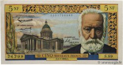 5 Nouveaux Francs VICTOR HUGO FRANCE 1962 F.56.12