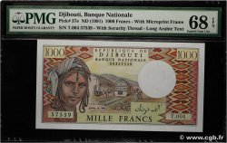 1000 Francs DJIBOUTI 1991 P.37e NEUF