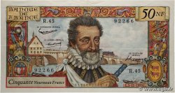 50 Nouveaux Francs HENRI IV FRANCE 1959 F.58.04 TTB