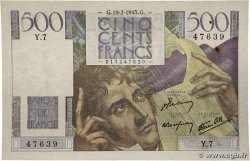 500 Francs CHATEAUBRIAND FRANCE 1945 F.34.01