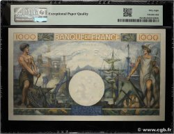 1000 Francs COMMERCE ET INDUSTRIE FRANCIA 1944 F.39.10 SC