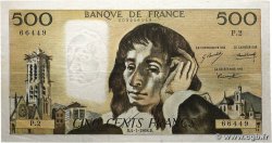 500 Francs PASCAL FRANCE 1968 F.71.01