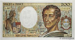 200 Francs MONTESQUIEU FRANCE 1981 F.70.01 SPL+