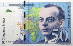 50 Francs SAINT-EXUPÉRY modifié FRANCE 1994 F.73.01a