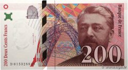 200 Francs EIFFEL FRANCE 1996 F.75.02