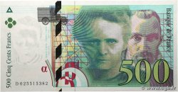 500 Francs PIERRE ET MARIE CURIE FRANCE 1994 F.76.01