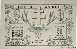 50 Centimes NOUVELLE CALÉDONIE 1943 P.54 XF+