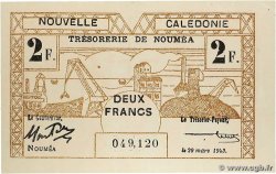 2 Francs NOUVELLE CALÉDONIE 1943 P.56b EBC+