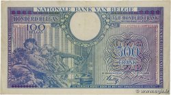 500 Francs - 100 Belgas BELGIQUE 1943 P.124 TTB