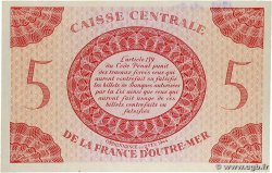 5 Francs Marianne CCFOM AFRIQUE ÉQUATORIALE FRANÇAISE 1944 A.124a pr.NEUF
