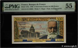 5 NF sur 500 Francs Victor HUGO FRANCE 1958 F.52.01 SPL