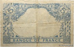 5 Francs BLEU FRANCE 1915 F.02.25 TB+