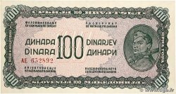 100 Dinara YUGOSLAVIA 1944 P.053a q.FDC