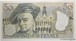 50 Francs QUENTIN DE LA TOUR Petit numéro FRANCE 1987 F.67.13A47 NEUF