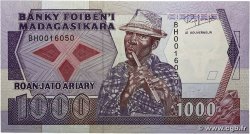 1000 Francs - 200 Ariary MADAGASCAR 1988 P.072b SUP