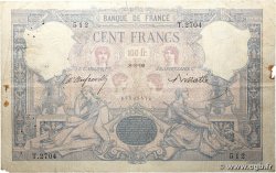 100 Francs BLEU ET ROSE FRANCE 1899 F.21.12