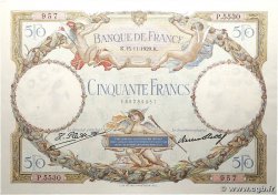 50 Francs LUC OLIVIER MERSON FRANCE 1929 F.15.03