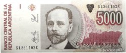 5000 Australes ARGENTINE 1989 P.330e NEUF
