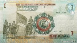 1 Dinar JORDANIE 2021 P.34j NEUF