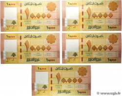10000 Livres Consécutifs LIBAN 2021 P.092c