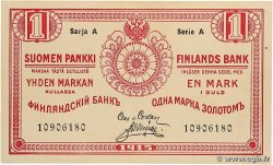 1 Markka FINLAND 1915 P.016b XF