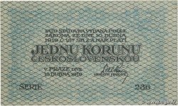 1 Koruna TCHÉCOSLOVAQUIE 1919 P.006a SPL