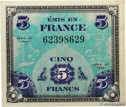 5 Francs DRAPEAU FRANCE 1944 VF.17.01
