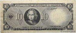 10 Colones SALVADOR 1996 P.144a TB